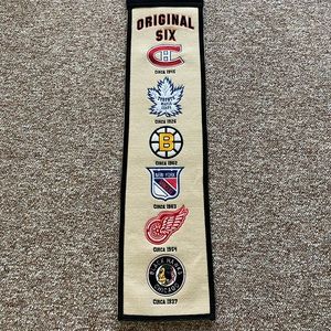 NHL Vintage Hockey Original Six banner